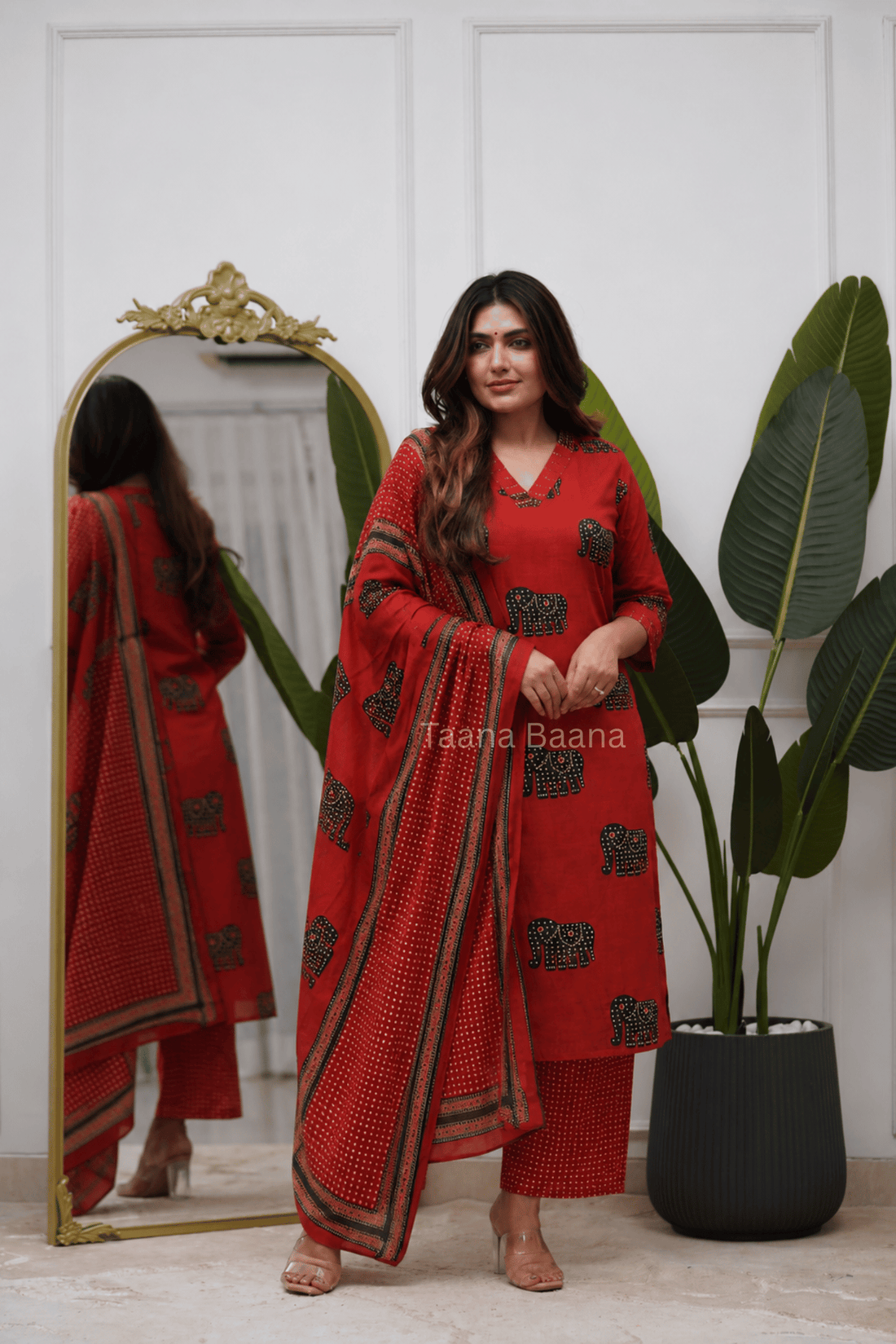 Dupatta Pant Set