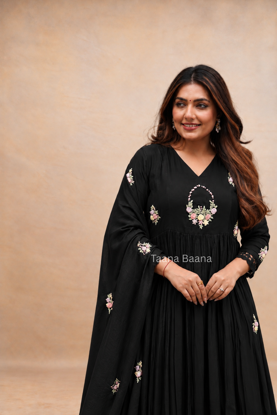 Anarkali Dupatta Set