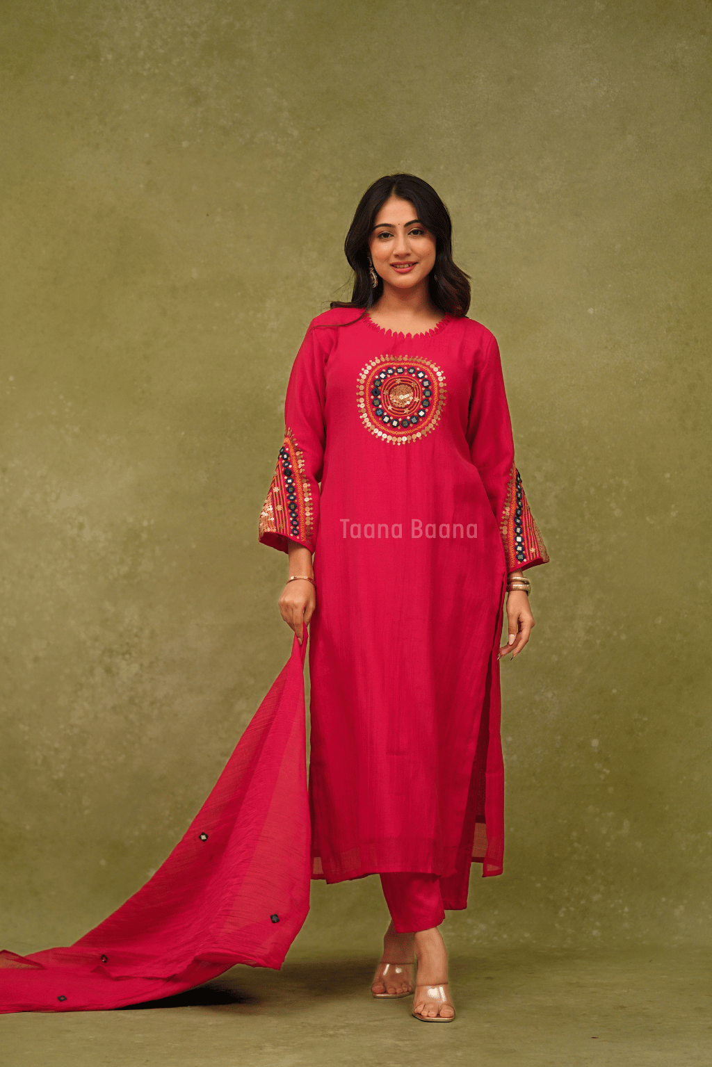 Dupatta Pant Set