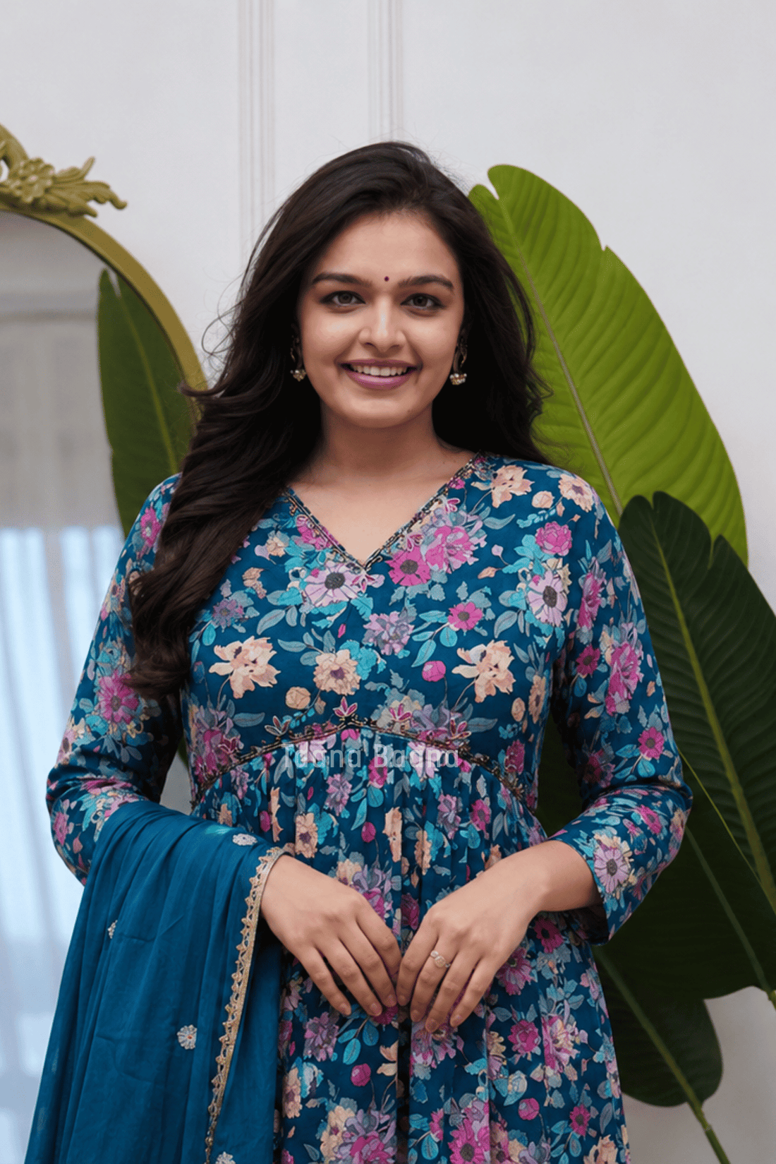 Anarkali Dupatta Suit