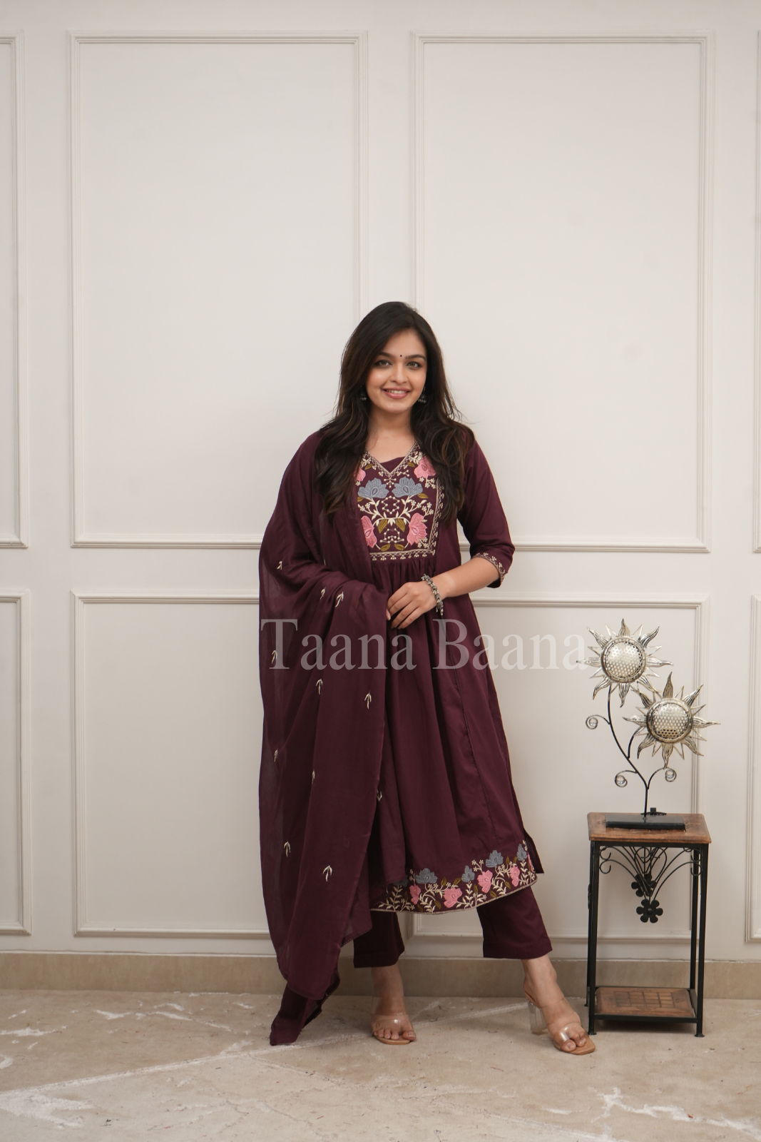 Dupatta Pant Set