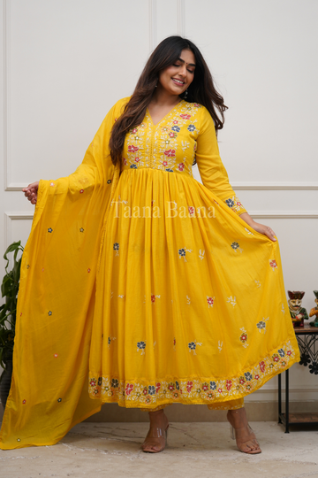 Anarkali Duppata Suit
