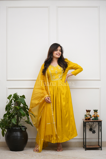 Anarkali Duppata Suit