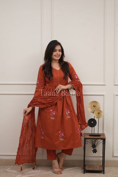 Dupatta Pant Set