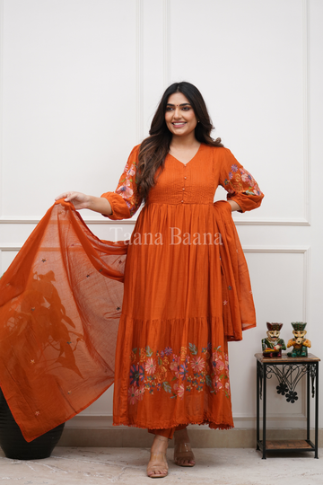 Anarkali Duppata Suit