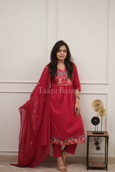 Dupatta Pant Set