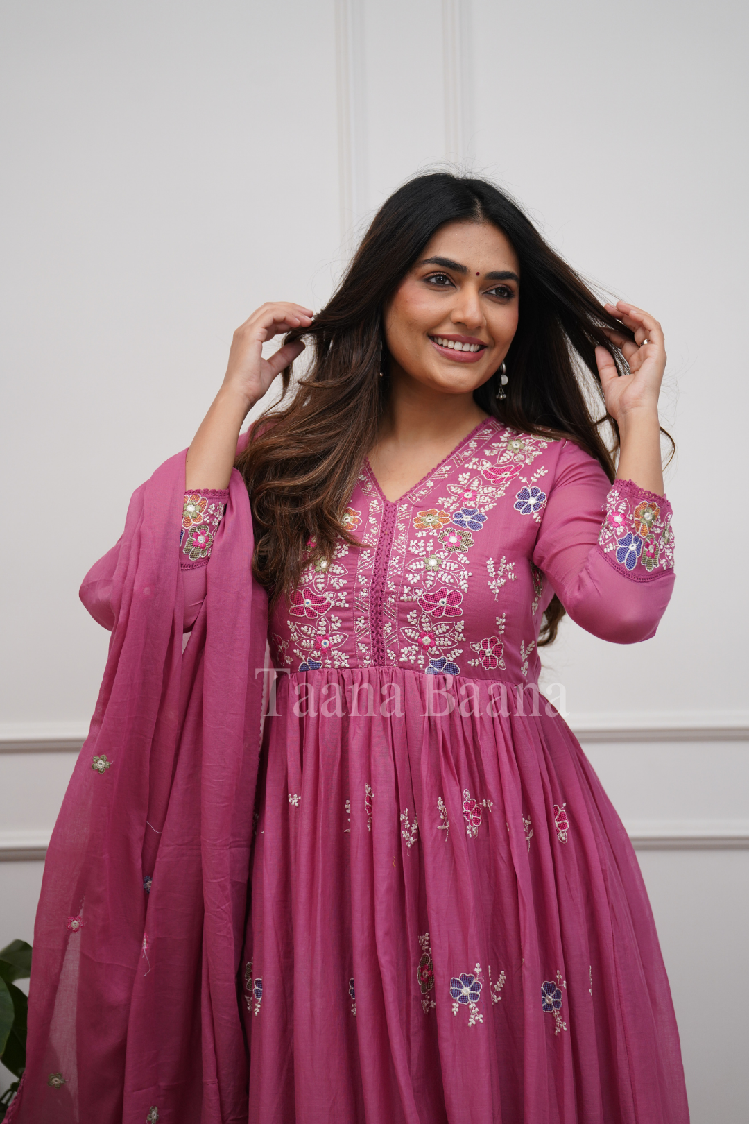 Anarkali Duppata Suit