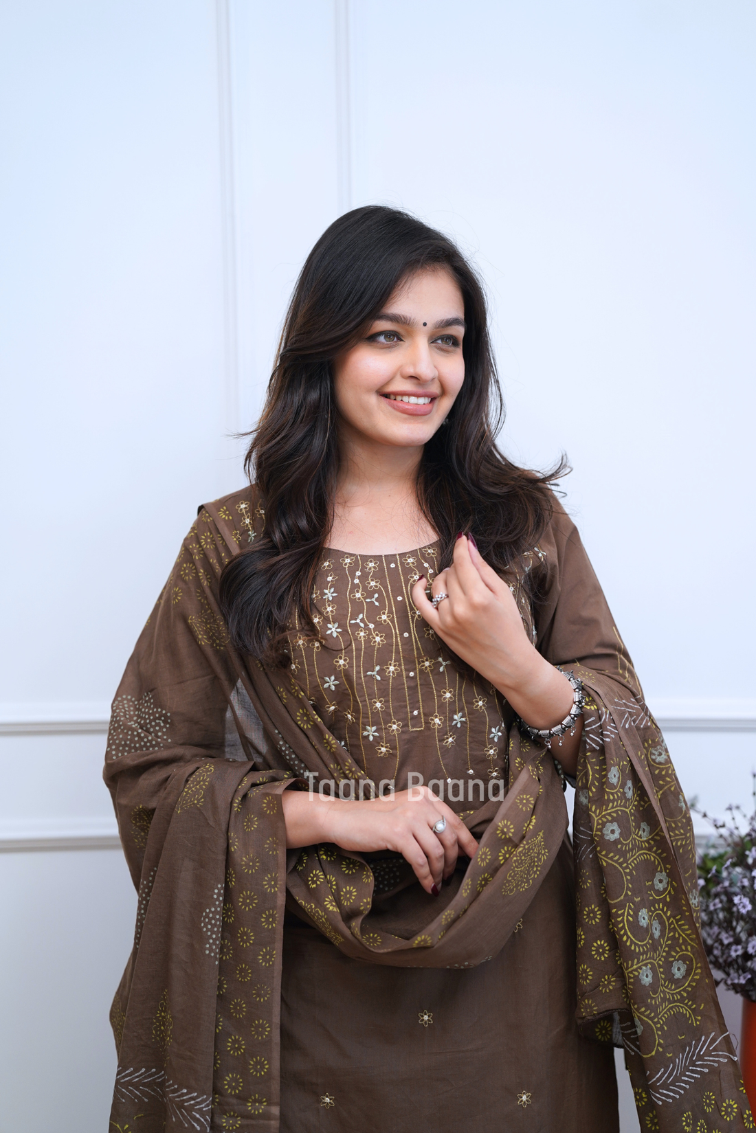 Dupatta Pant Set