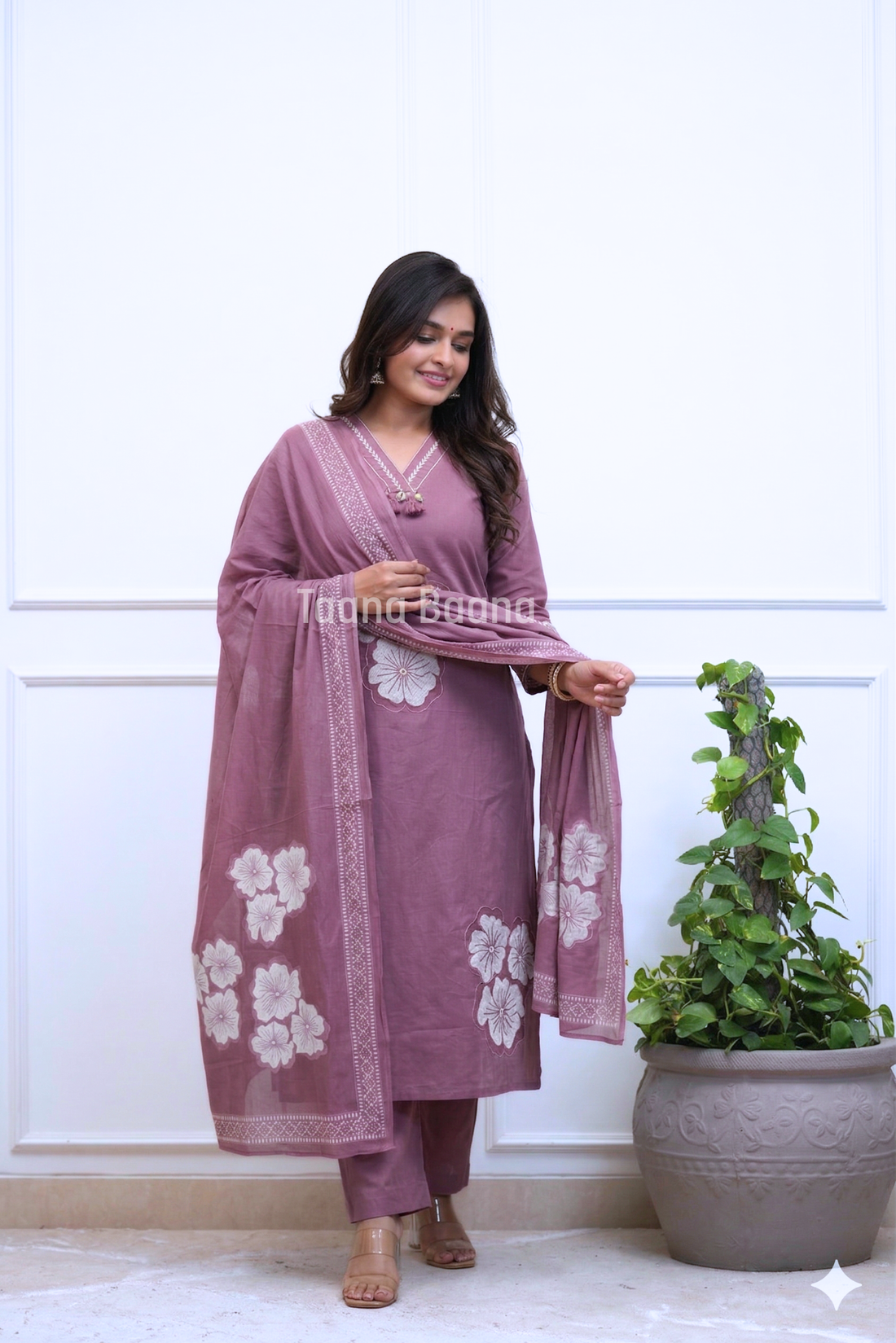 Dupatta Pant Set