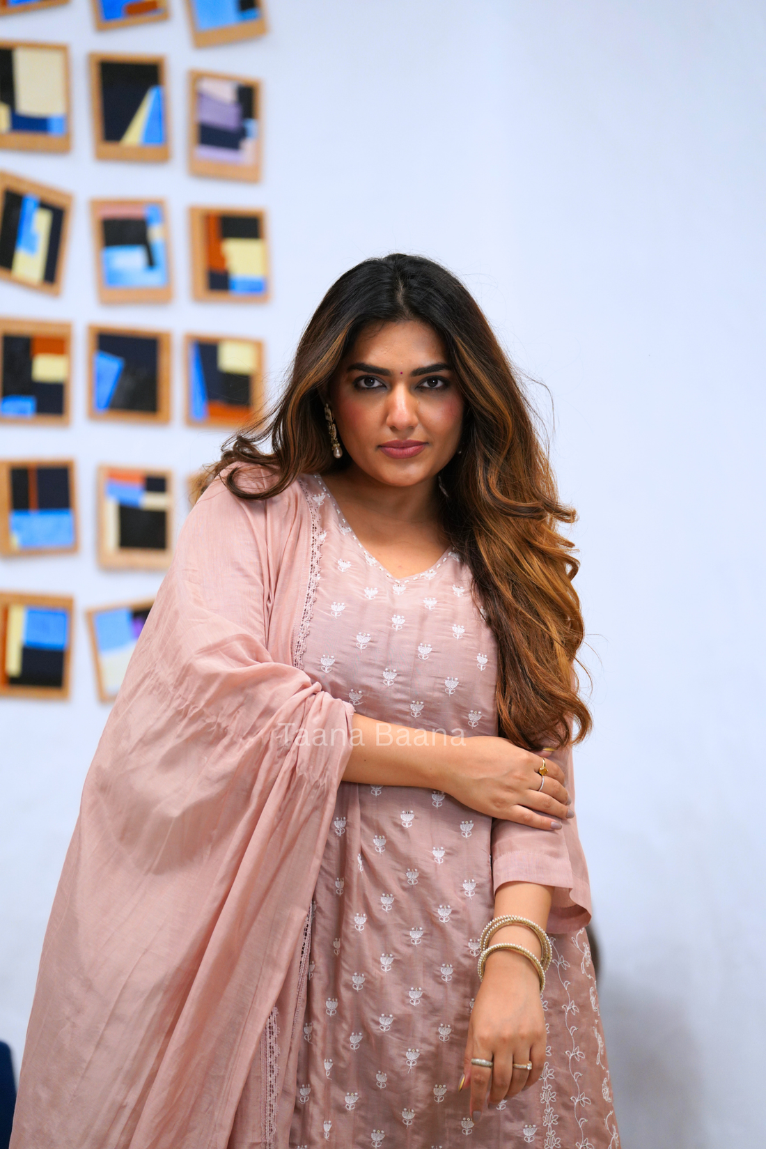 Dupatta Pant Set