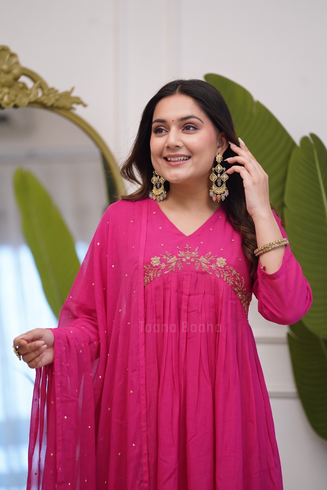 Dupatta Pant Set