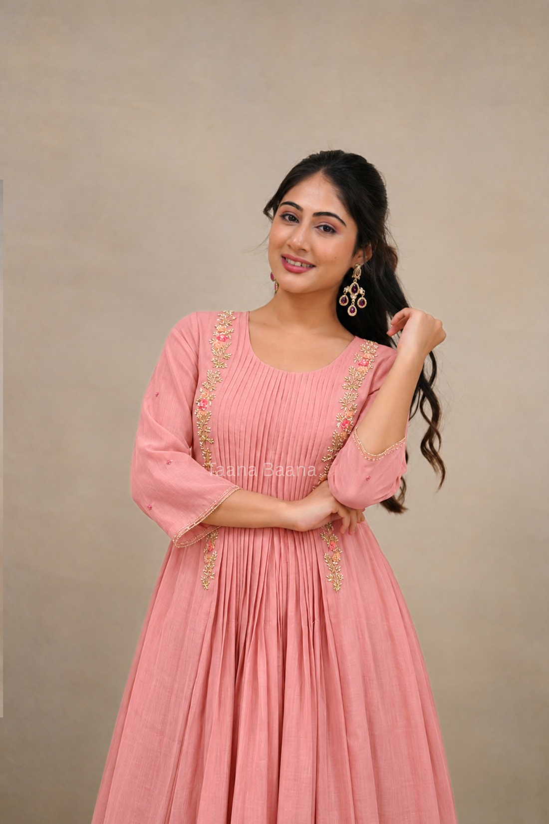 Anarkali Dupatta Set