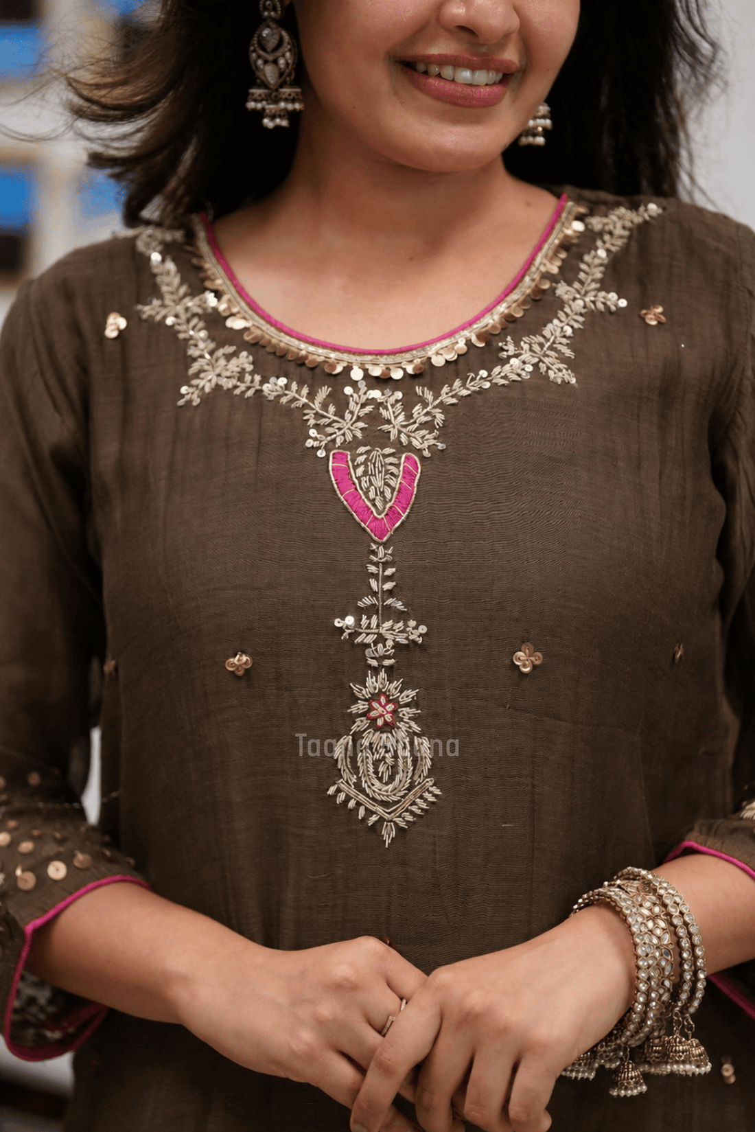 Dupatta Pant Set