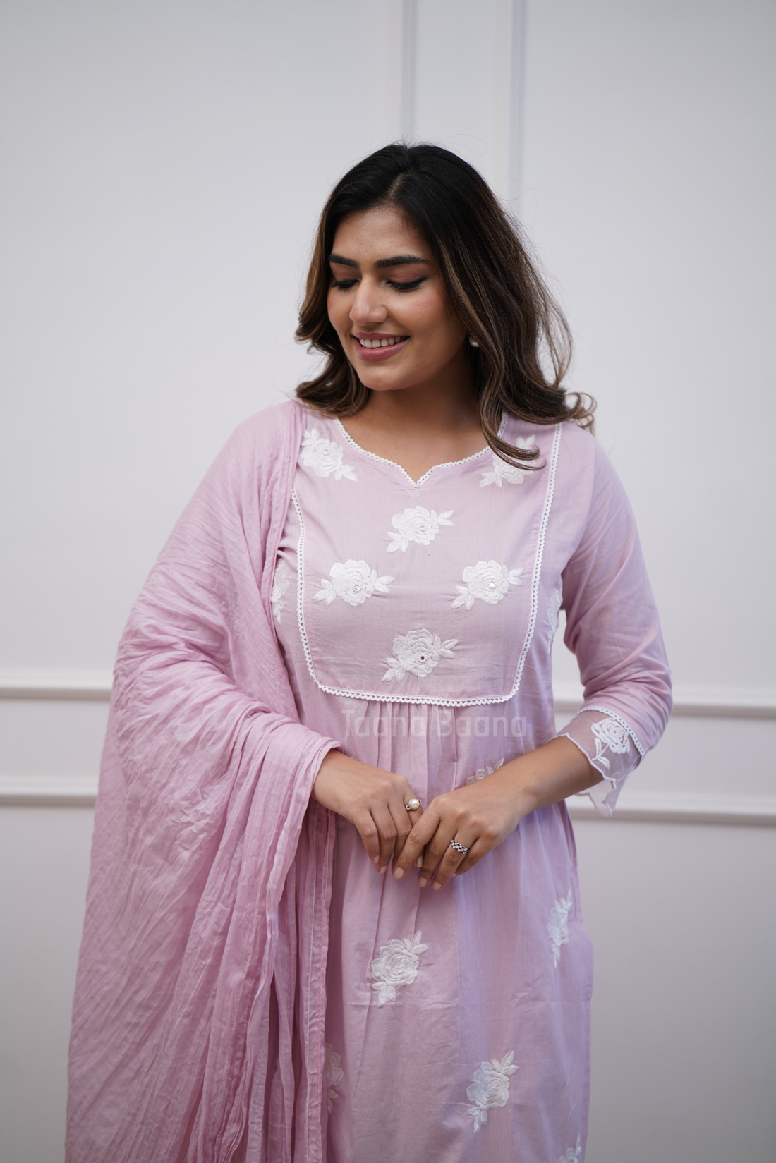 Dupatta Pant Set