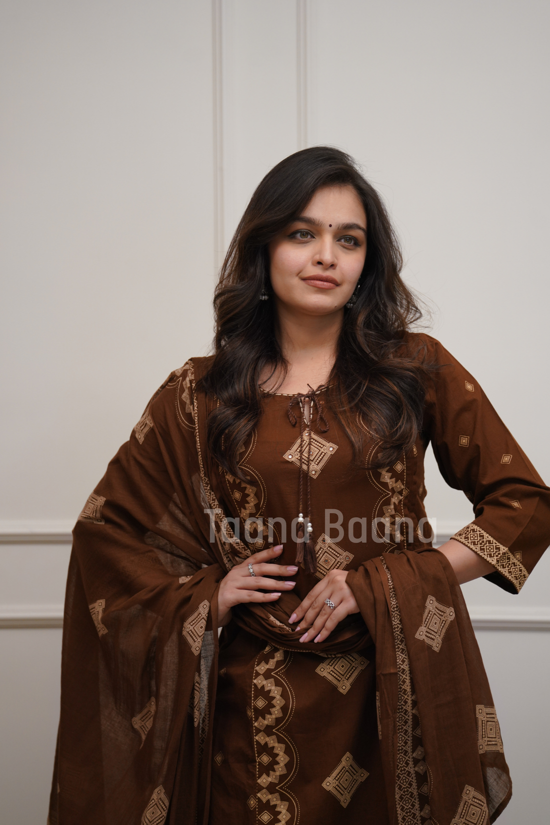 Dupatta Plazo Set