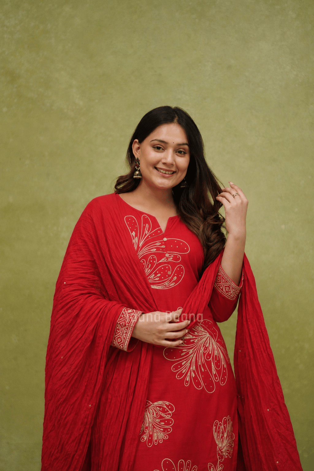 Dupatta Pant Set