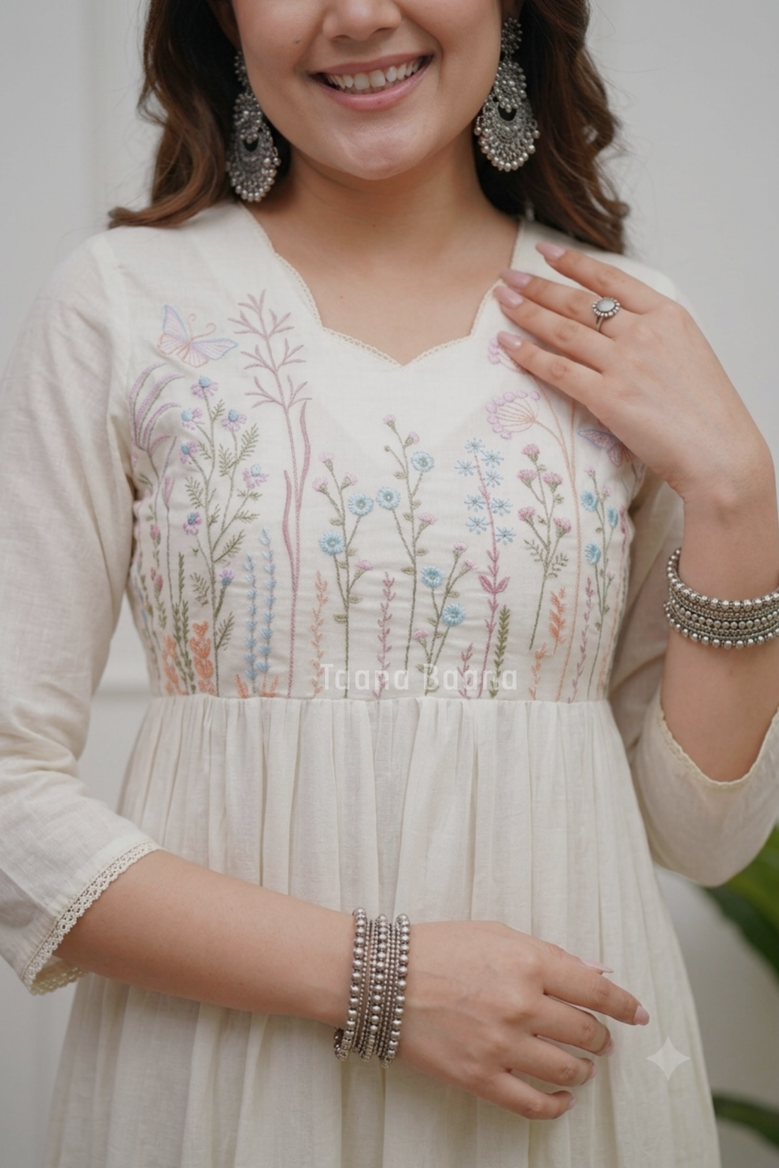 Anarkali Dupatta Set