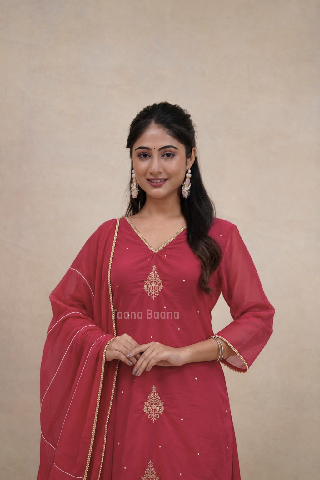 Dupatta Pant Set