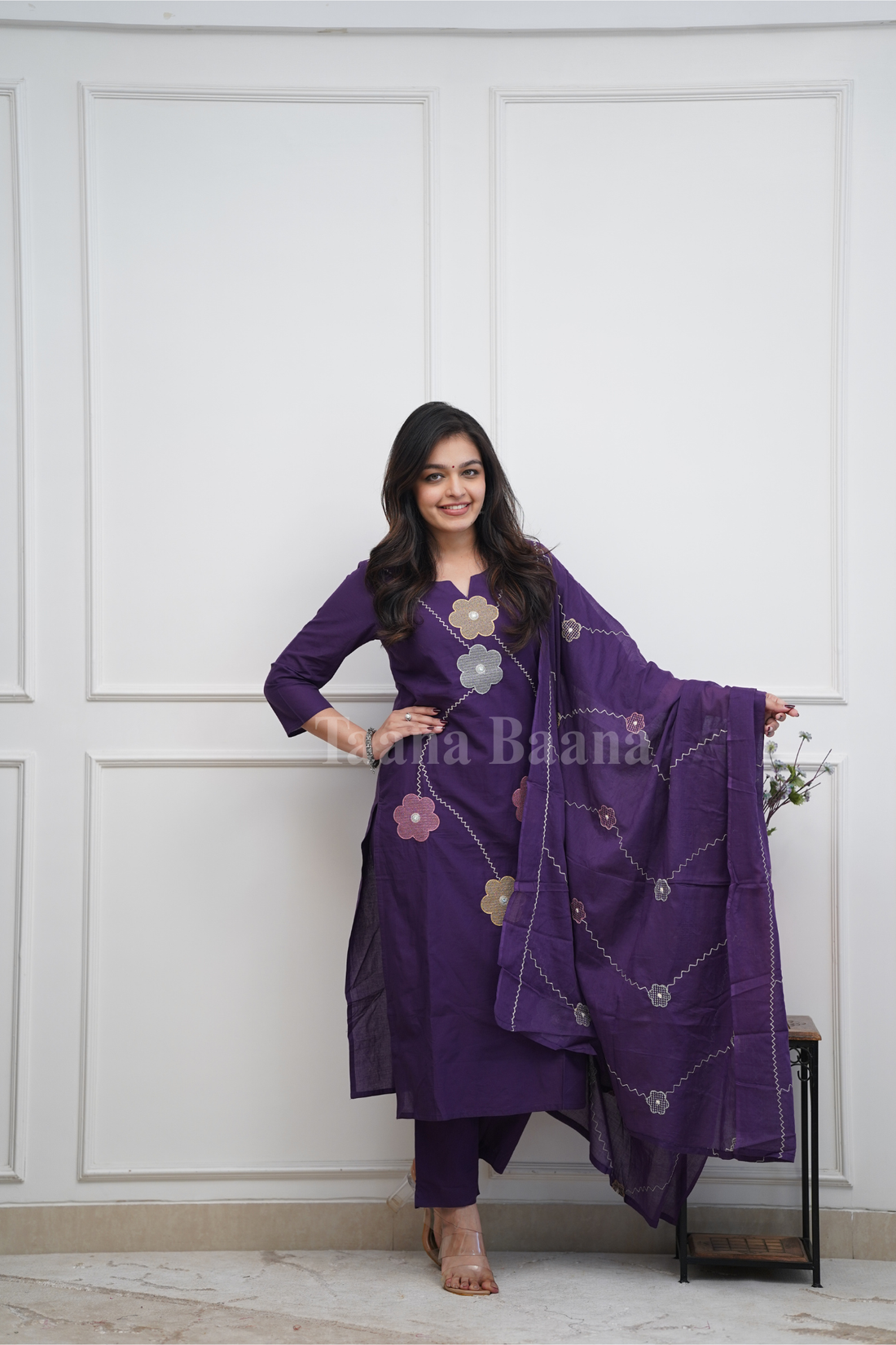 Dupatta Pant Set