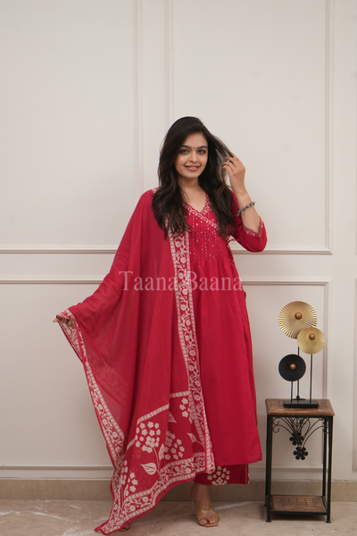 Dupatta Pant Set