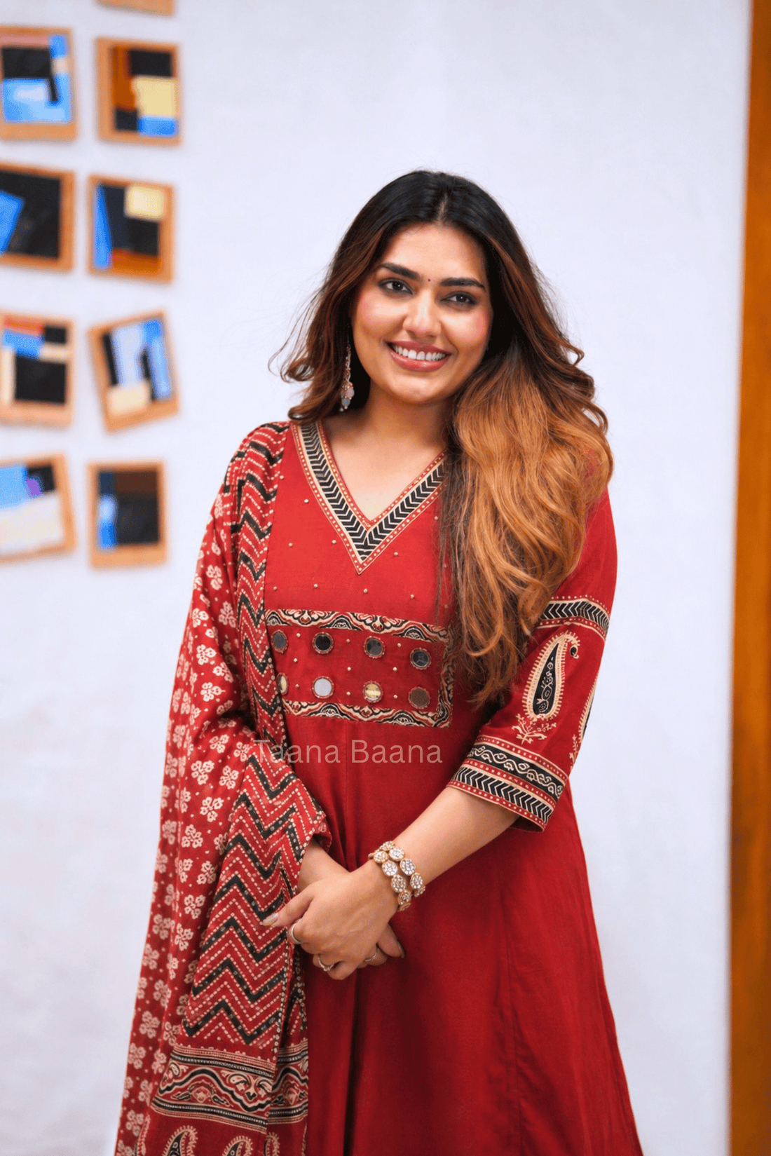 Dupatta Pant Set