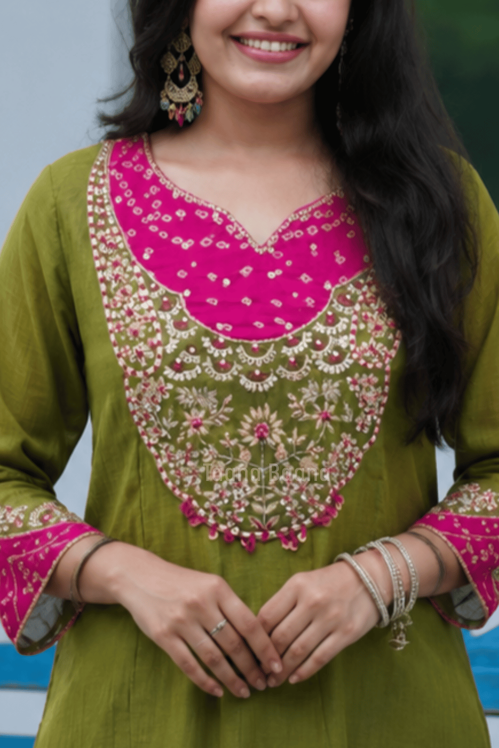 Dupatta Pant Set