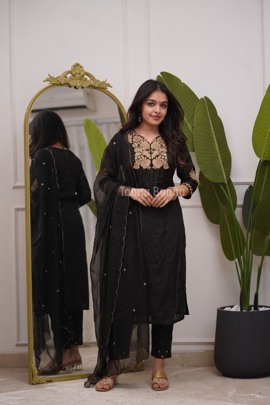 Dupatta Pant Set