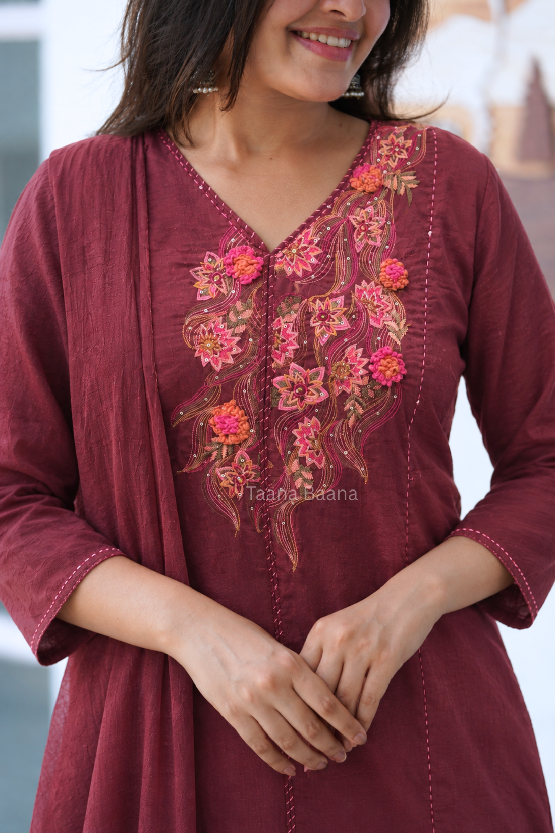 Dupatta Pant Set