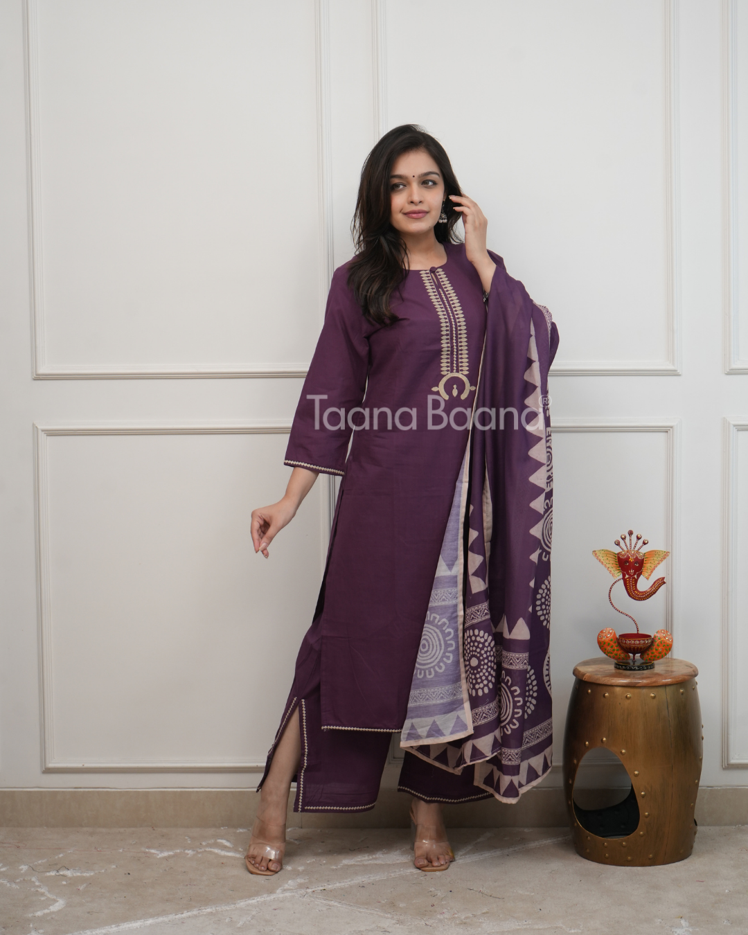Dupatta plazo Set