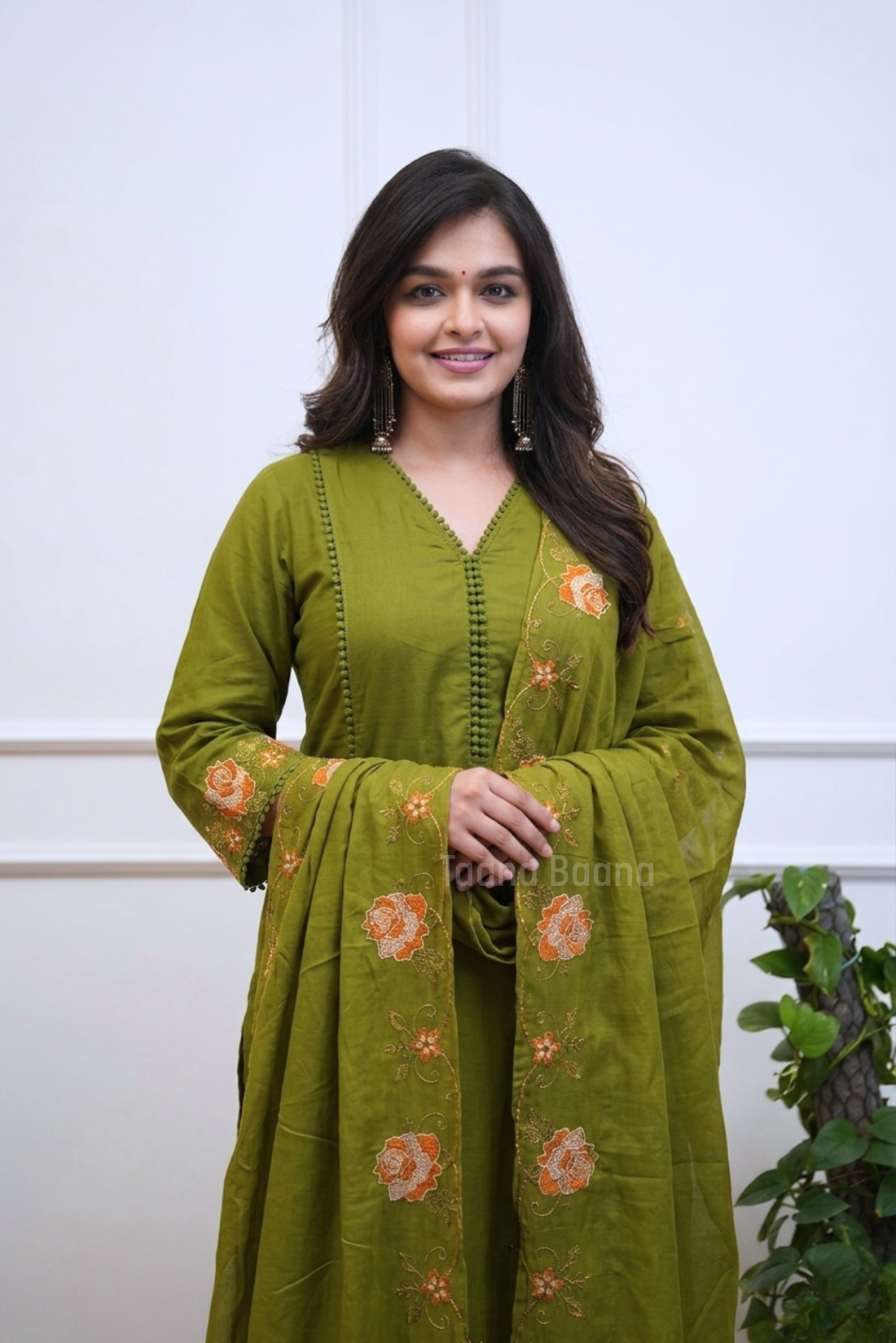 Dupatta Pant Set