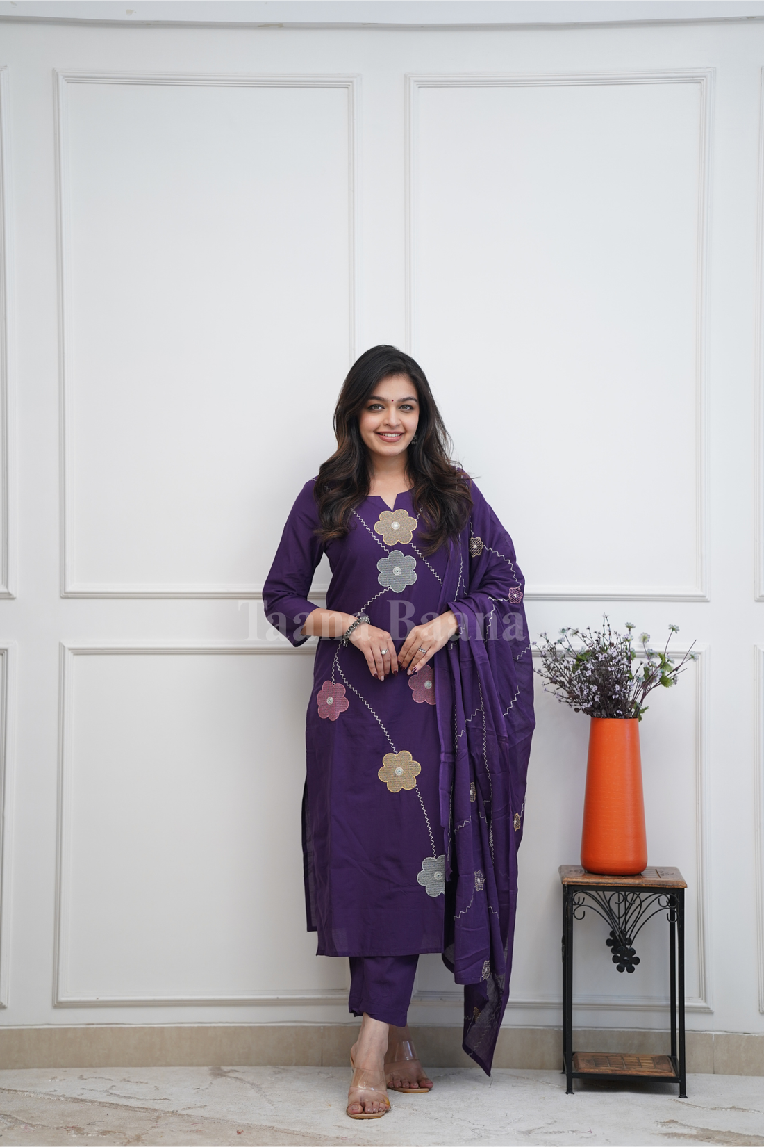 Dupatta Pant Set