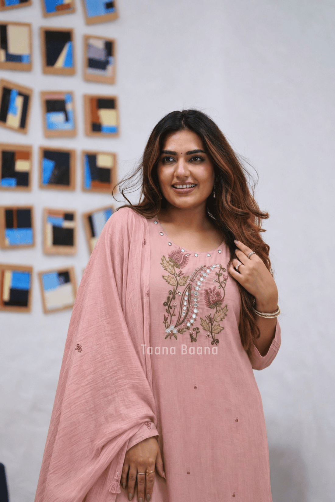 Dupatta Pant Set
