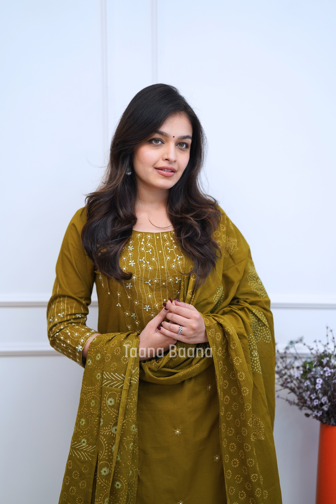 Dupatta Pant Set