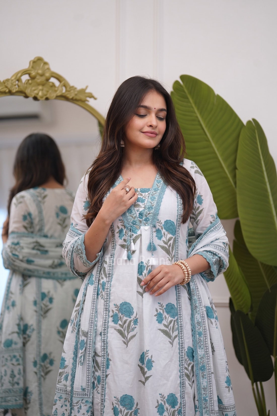 Dupatta Pant Set