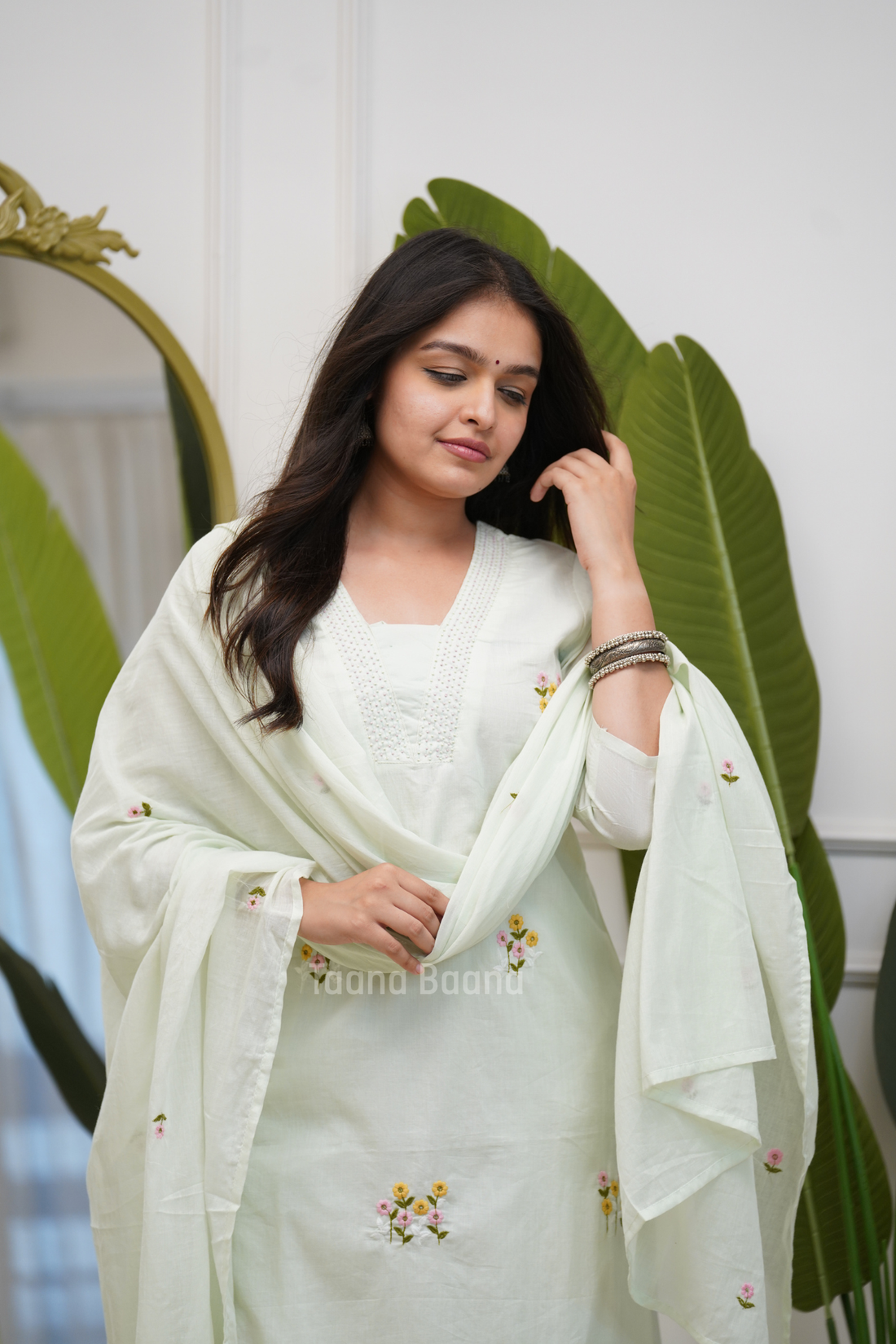 Dupatta Pant Set