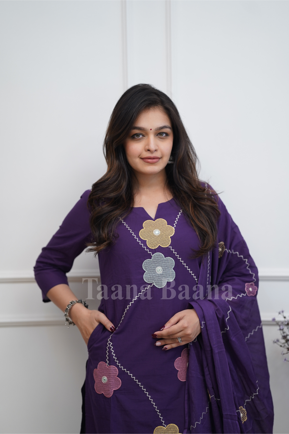 Dupatta Pant Set