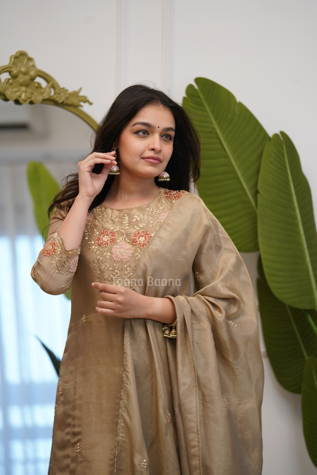 Dupatta Plazo Set