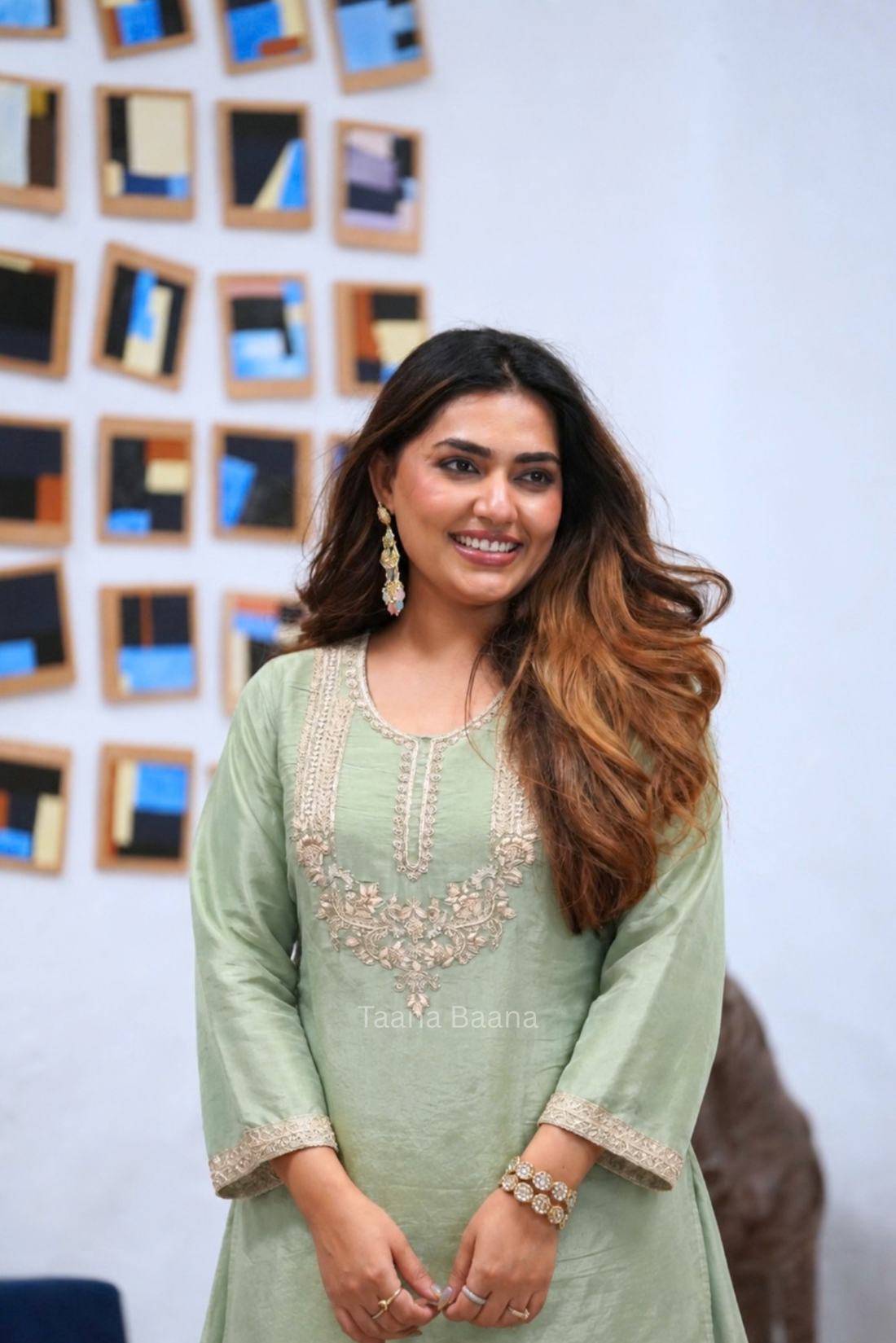 Plazo Dupatta Set