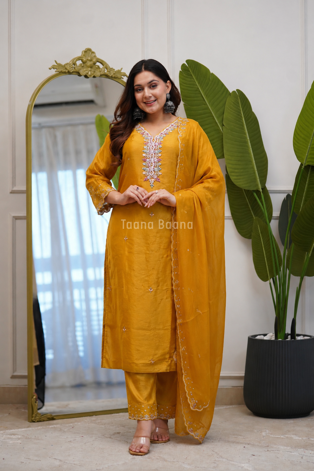 Dupatta Pant Set