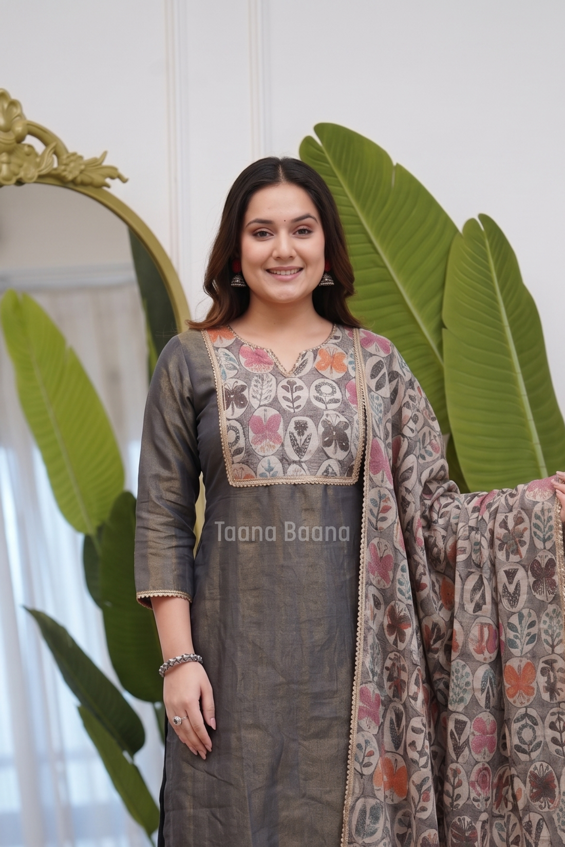 Dupatta Pant Set