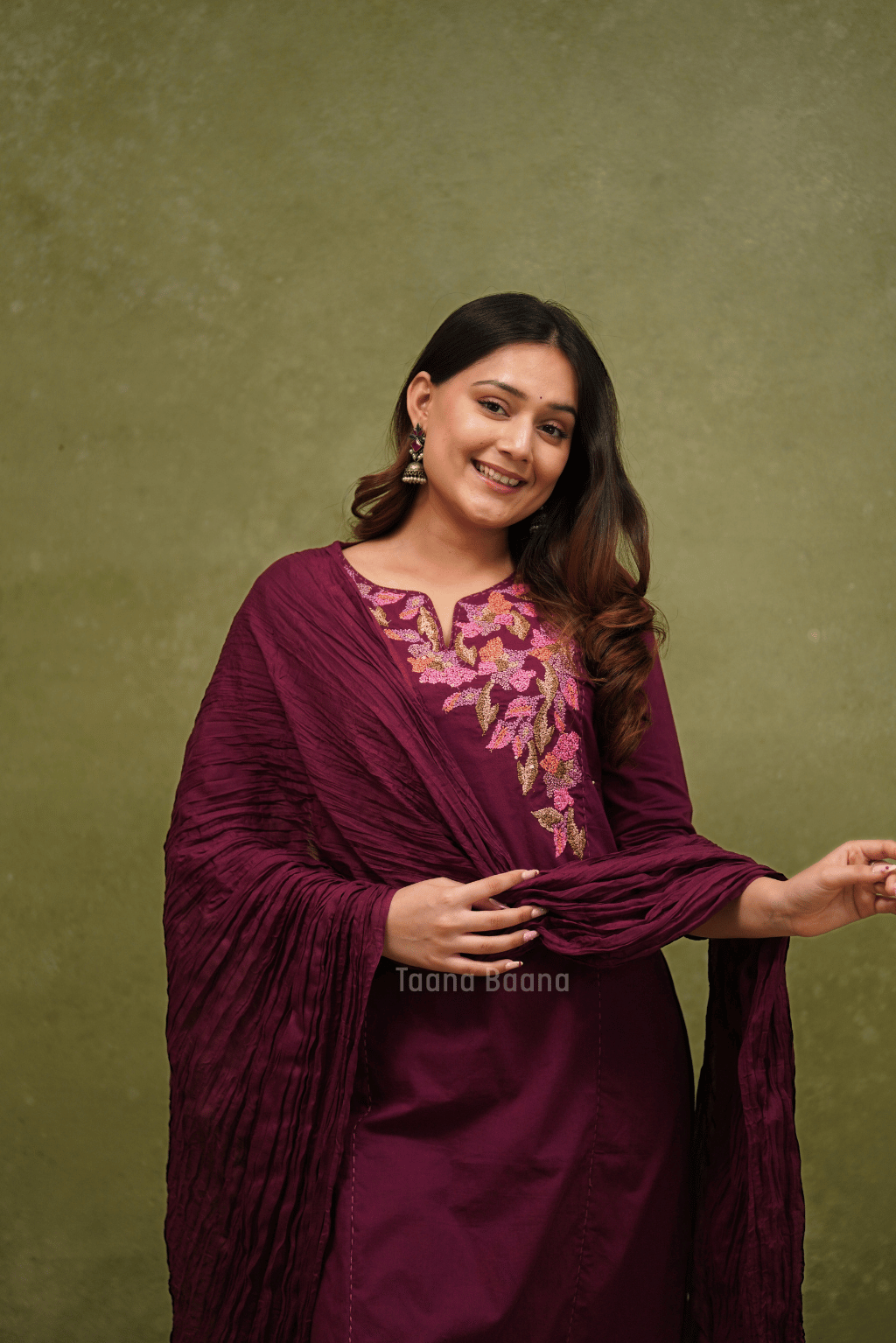 Dupatta Pant Set