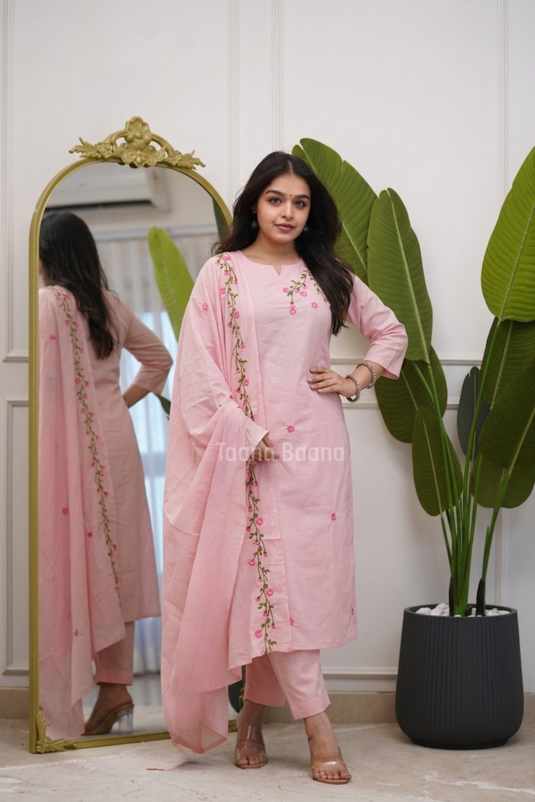 Dupatta Pant Set