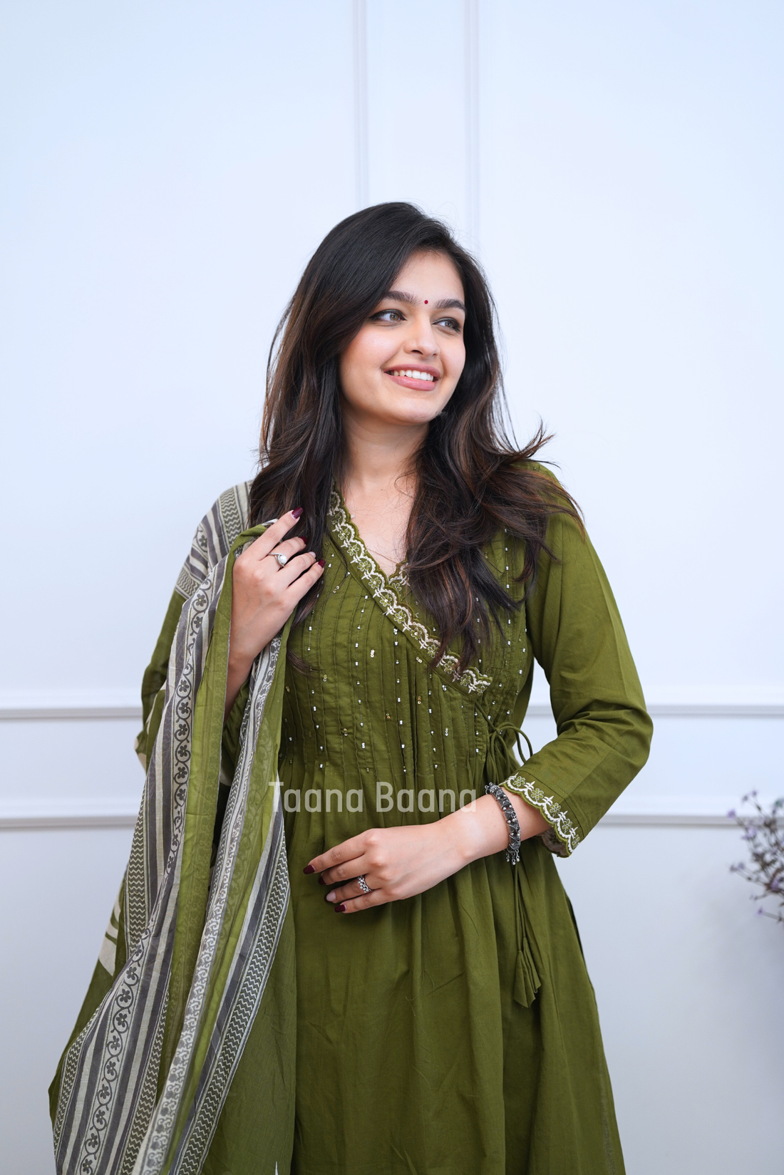 Dupatta Pant Set
