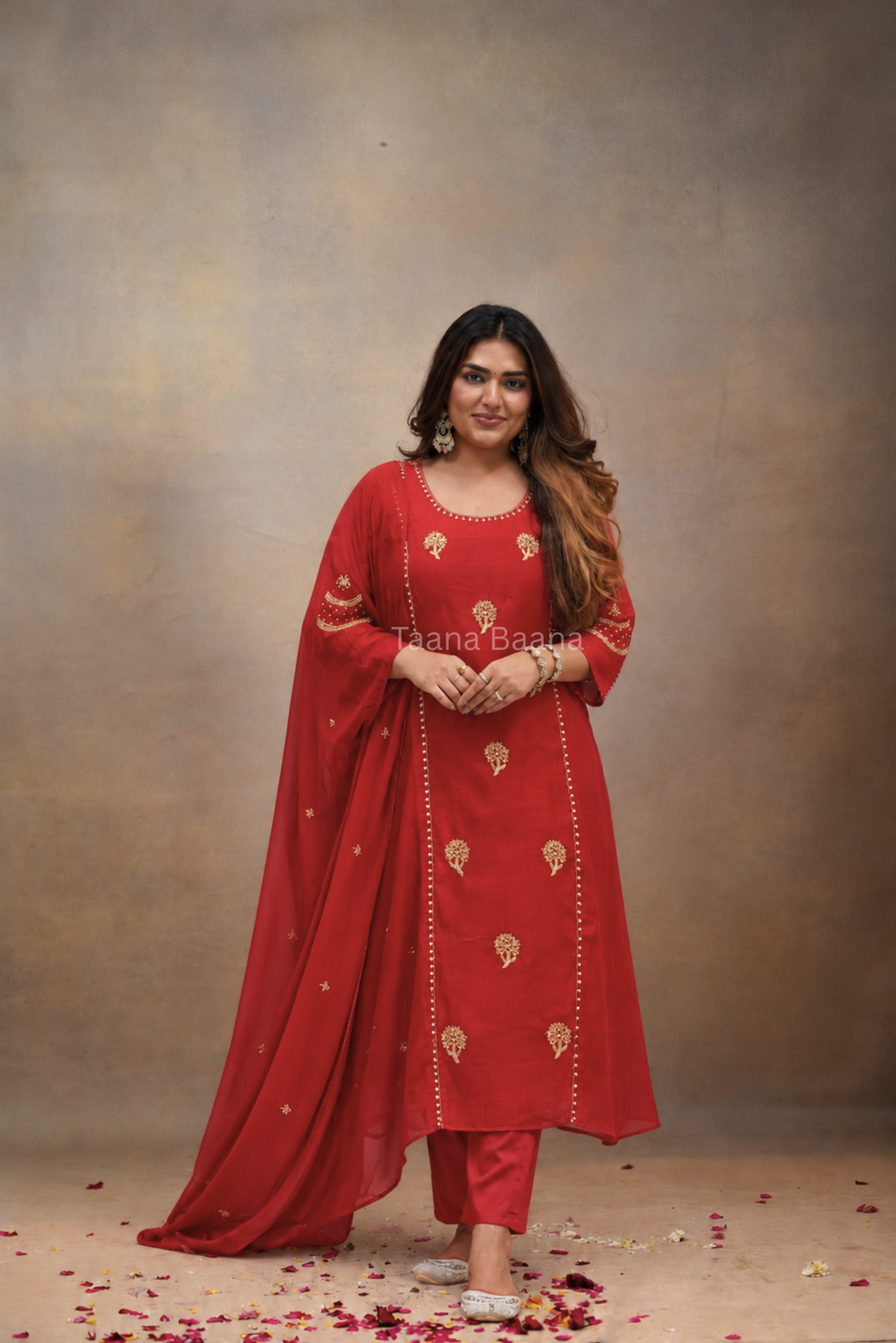 Dupatta Pant Set