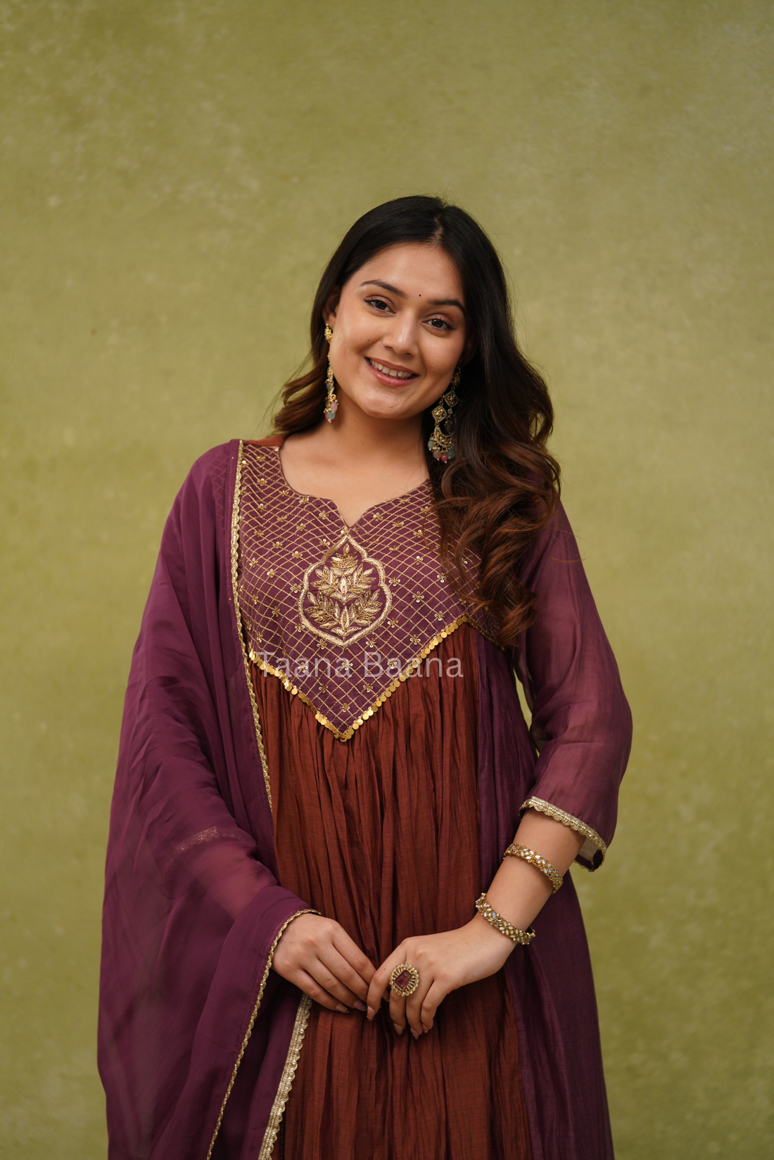 Dupatta Pant Set