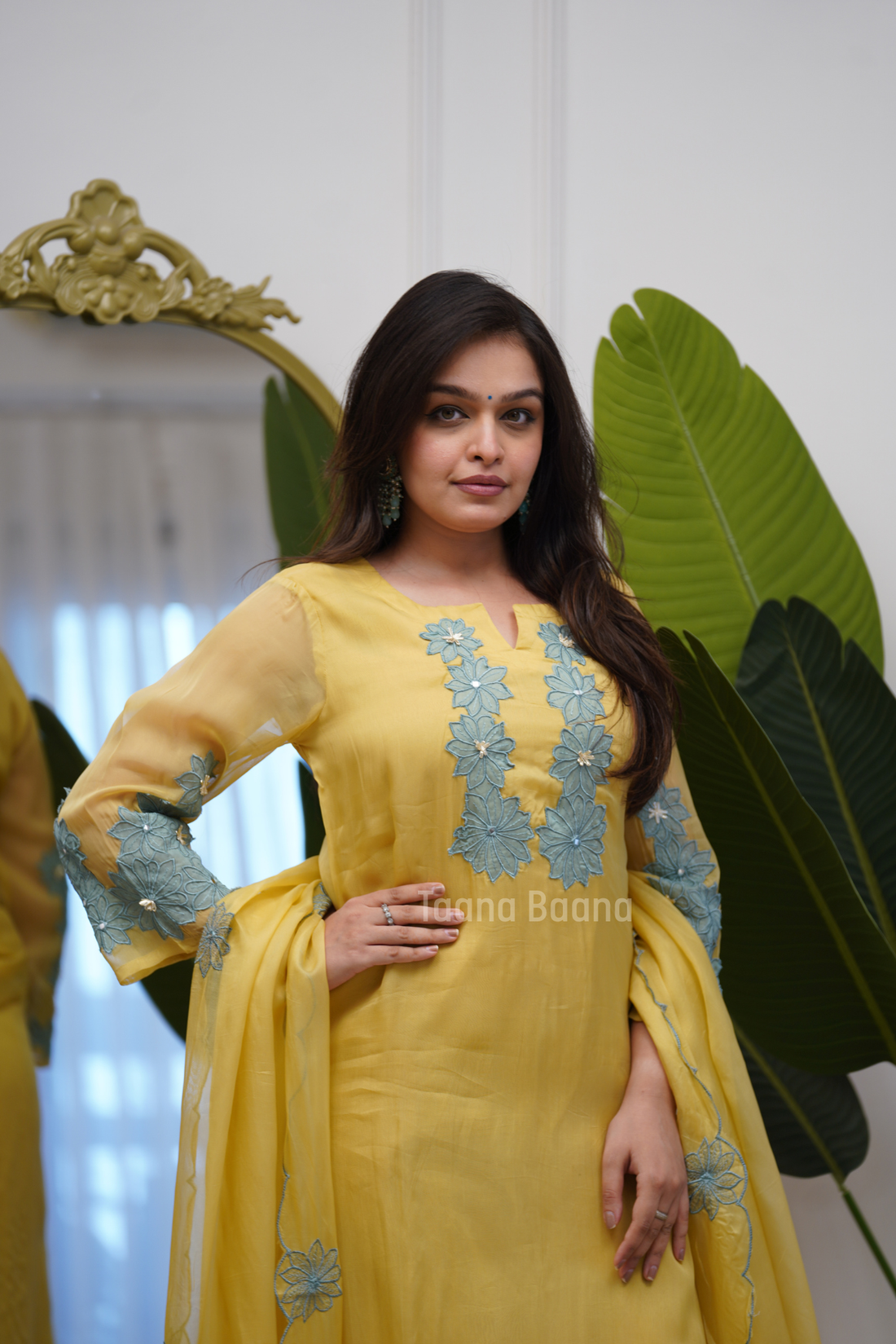 Dupatta Pant Set