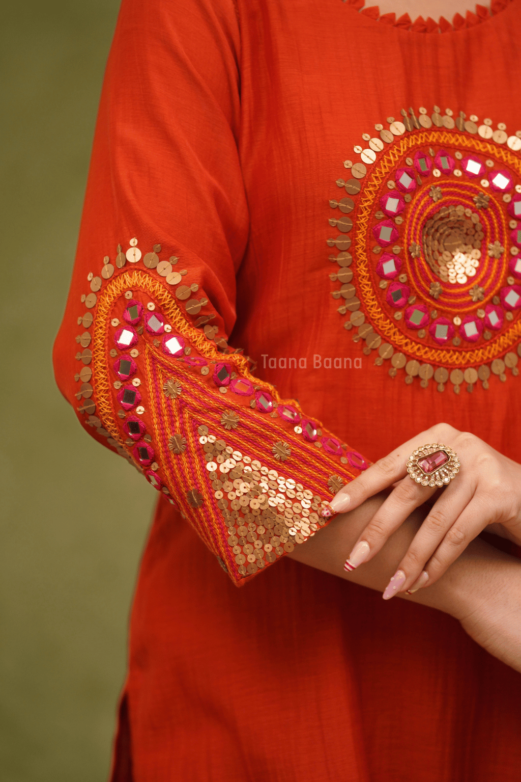 Dupatta Pant Set
