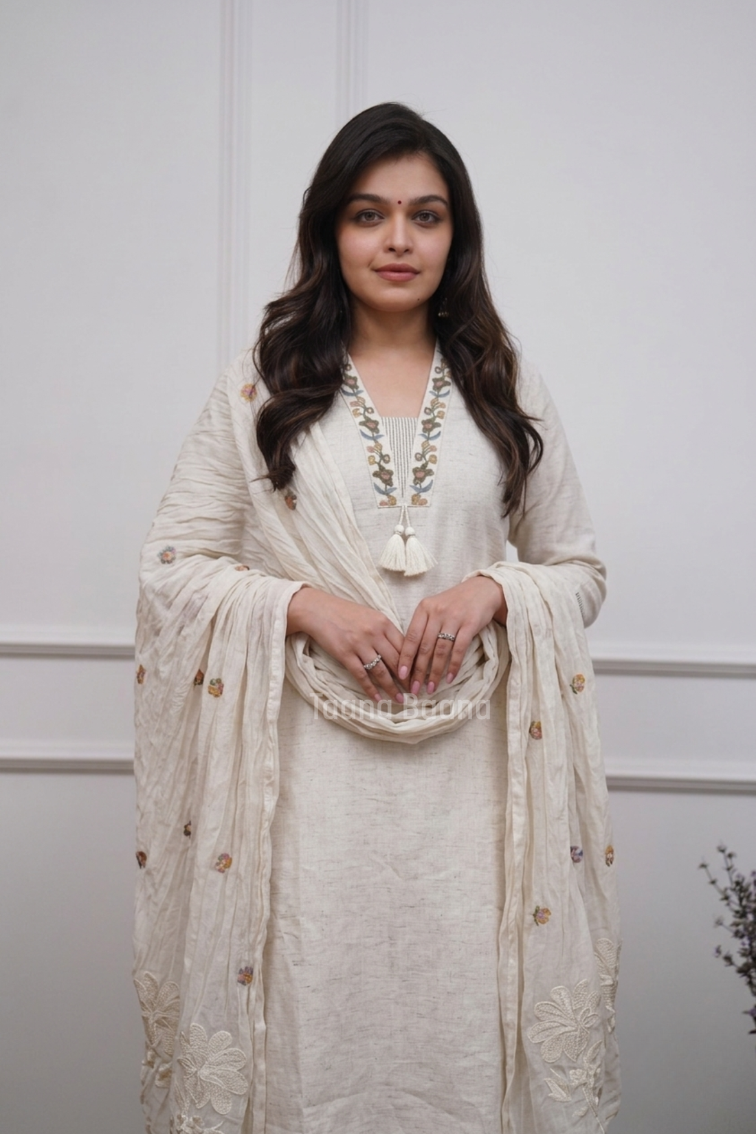 Dupatta Pant Set