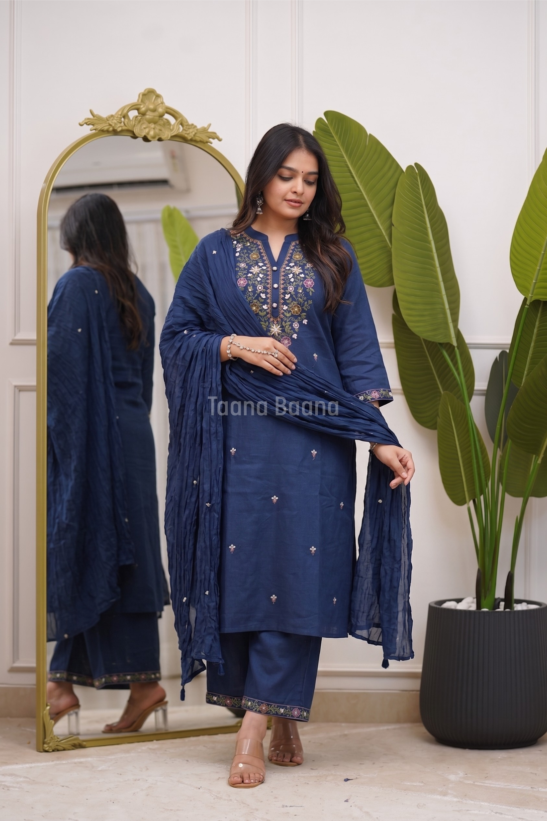 Dupatta Pant Set