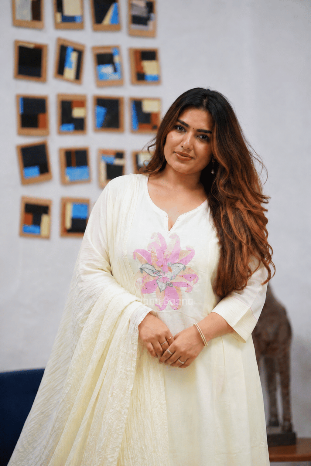 Dupatta Pant Set